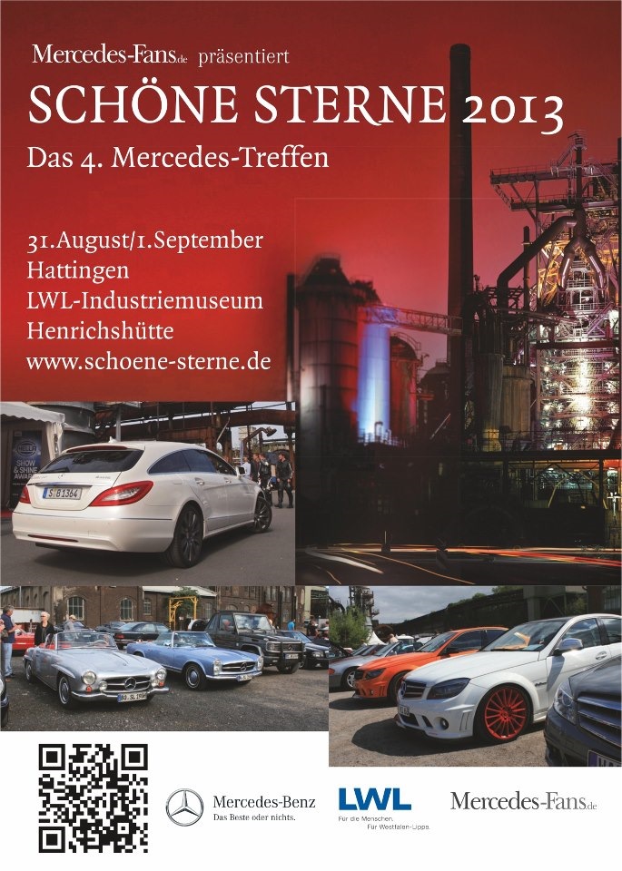 Вирішено. машина готується для поїздки на фестиваль Mercedes-Fans.de, Hattingen 2013 1