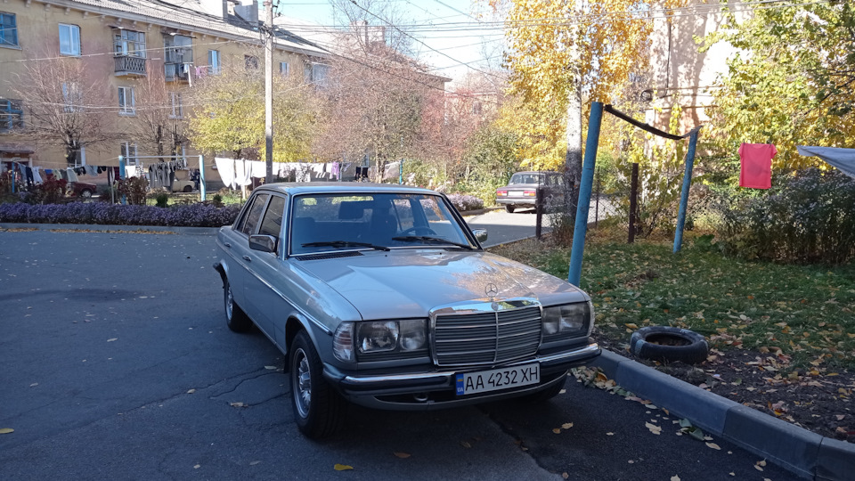 W123 в 90-х 1