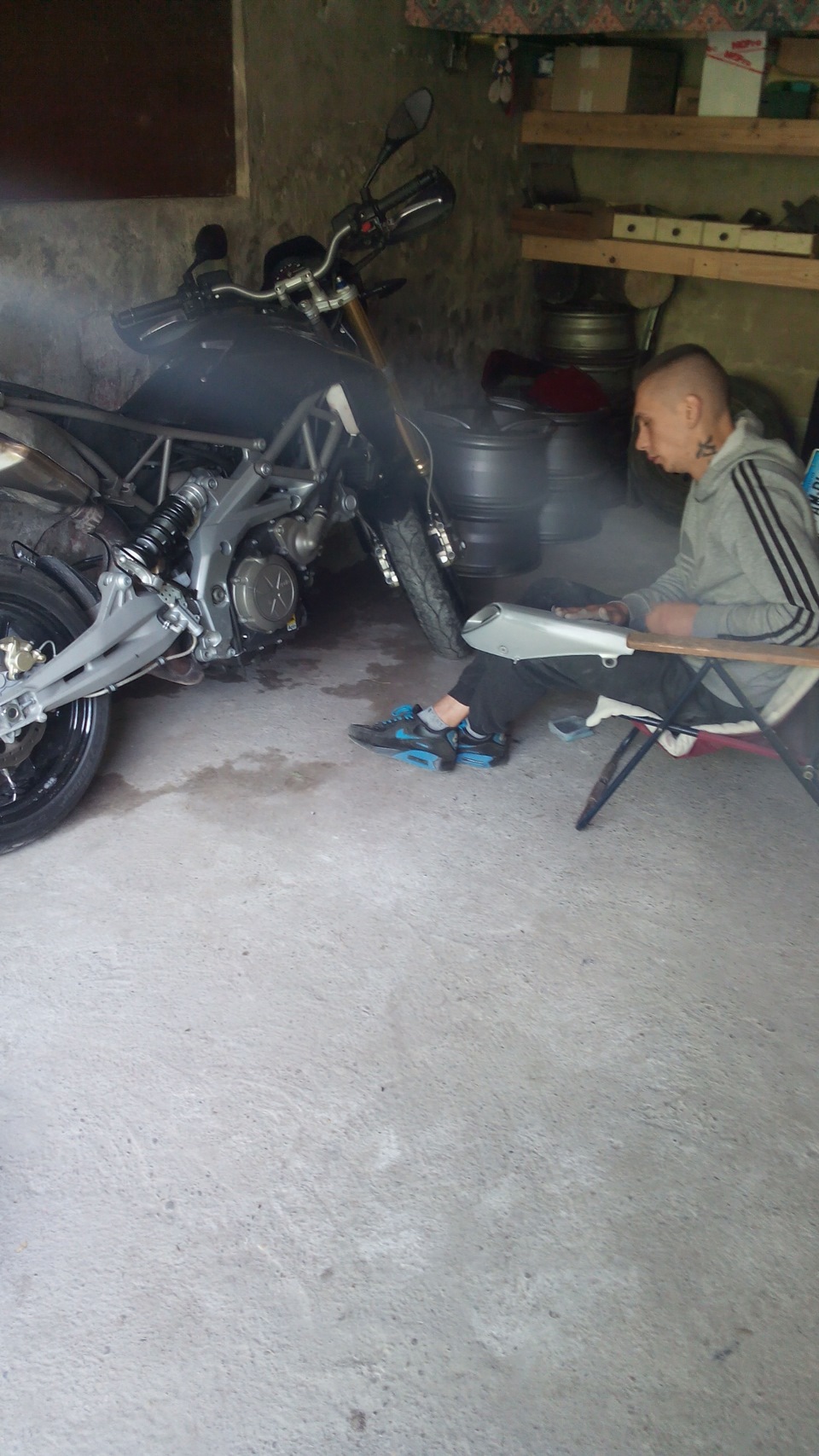 Такой агрегат я ремонтировал Aprilia!) 2
