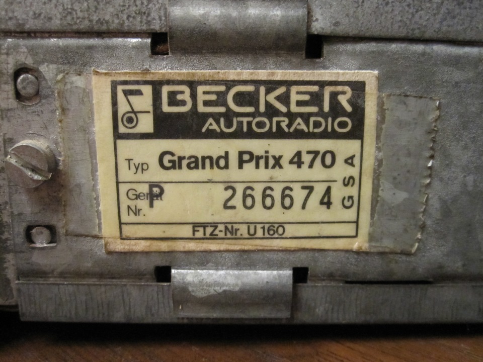 BECKER GRAND PRIX 470 VINTAGE 2