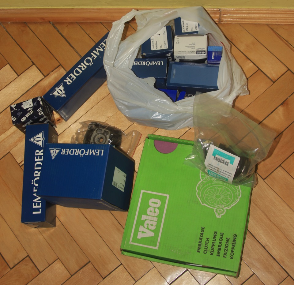 Зміна зчеплення, ремонт ходової + невеликий бонус із Франкфурта 1