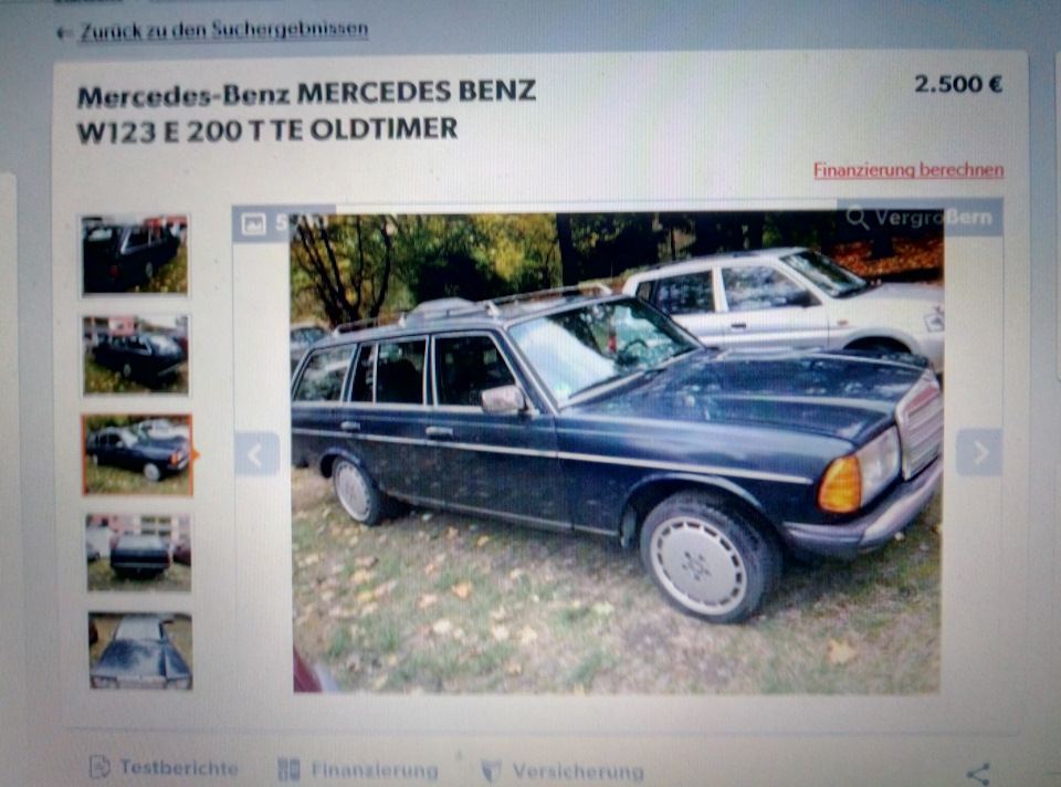 Друге життя №13... Країни та ціни. W123 (Німеччина) 5