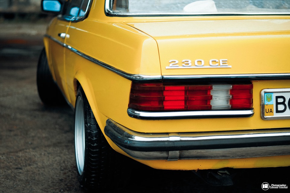 Фото сесія Mercedes 123 CE 5