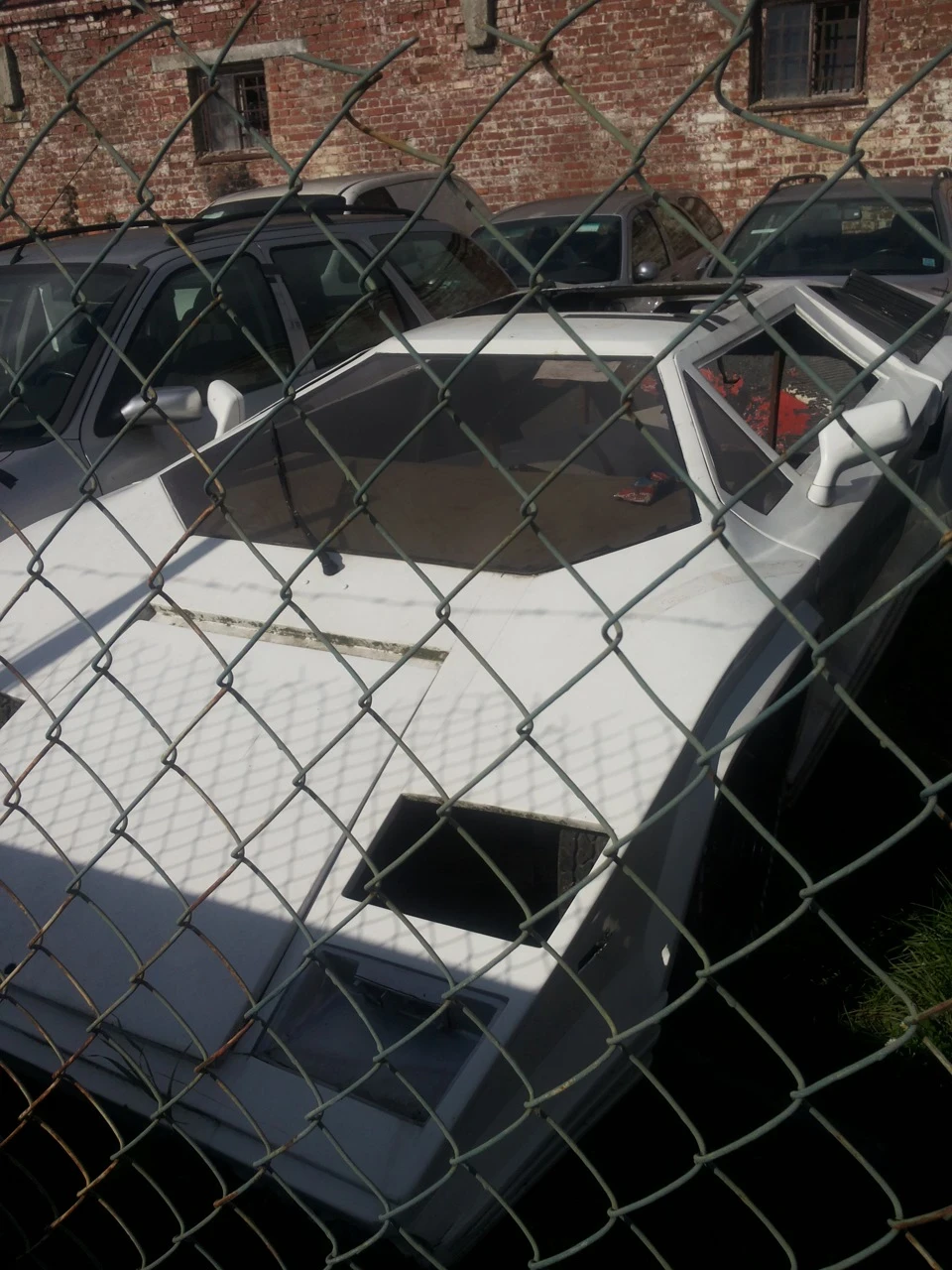 Зустрів у Львові на шроті таку техніку! Lamborghini Countach