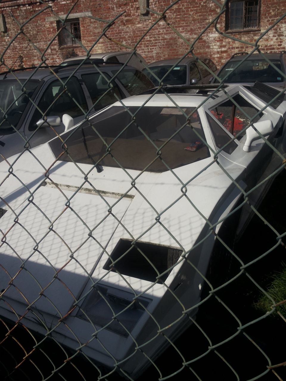 Зустрів у Львові на шроті таку техніку! Lamborghini Countach 1