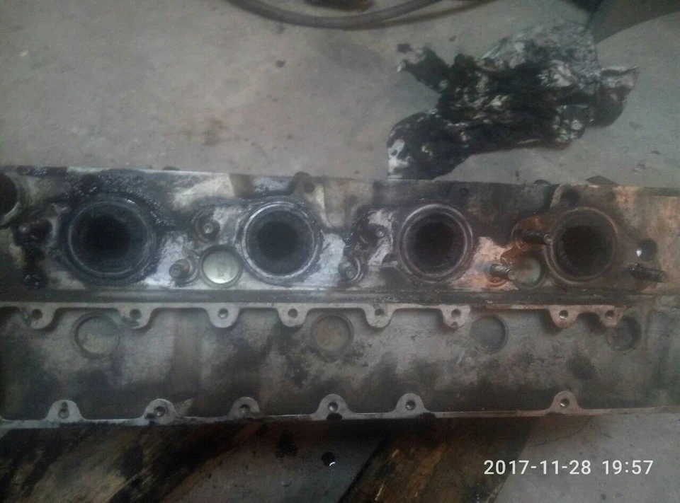 OM601 ремонт ГБЦ