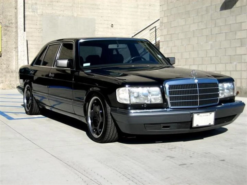 Mercedes w123 та w126 трейлер