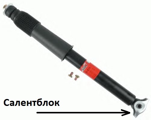 Передній амортизатор. 1