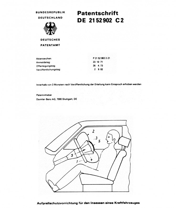 Airbag W123 3