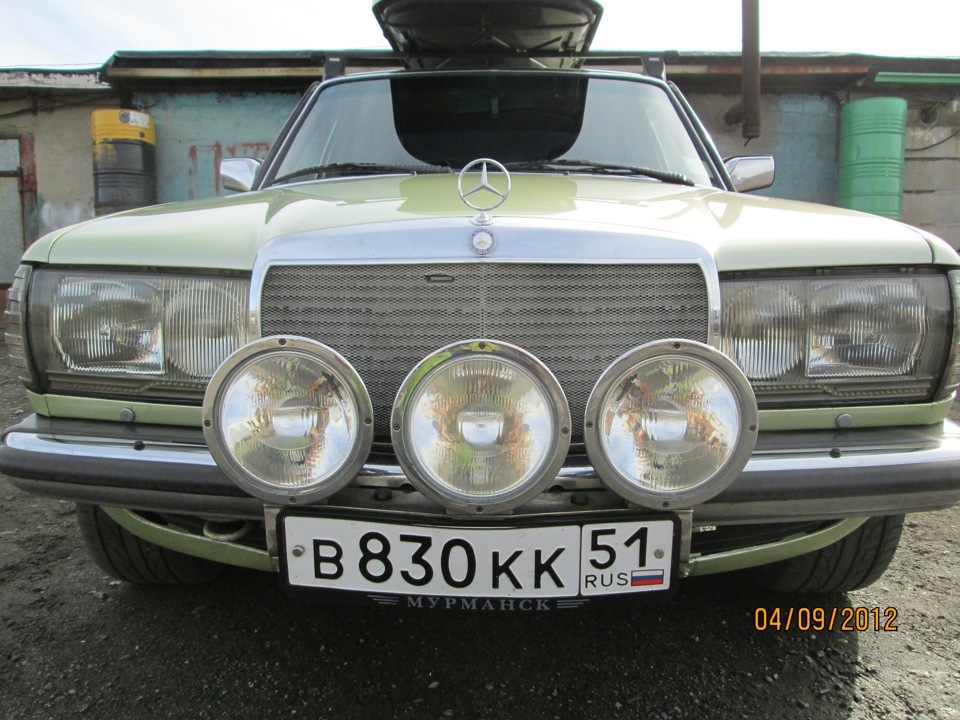 Протитуманки на w123 (Попередні висновки) 2