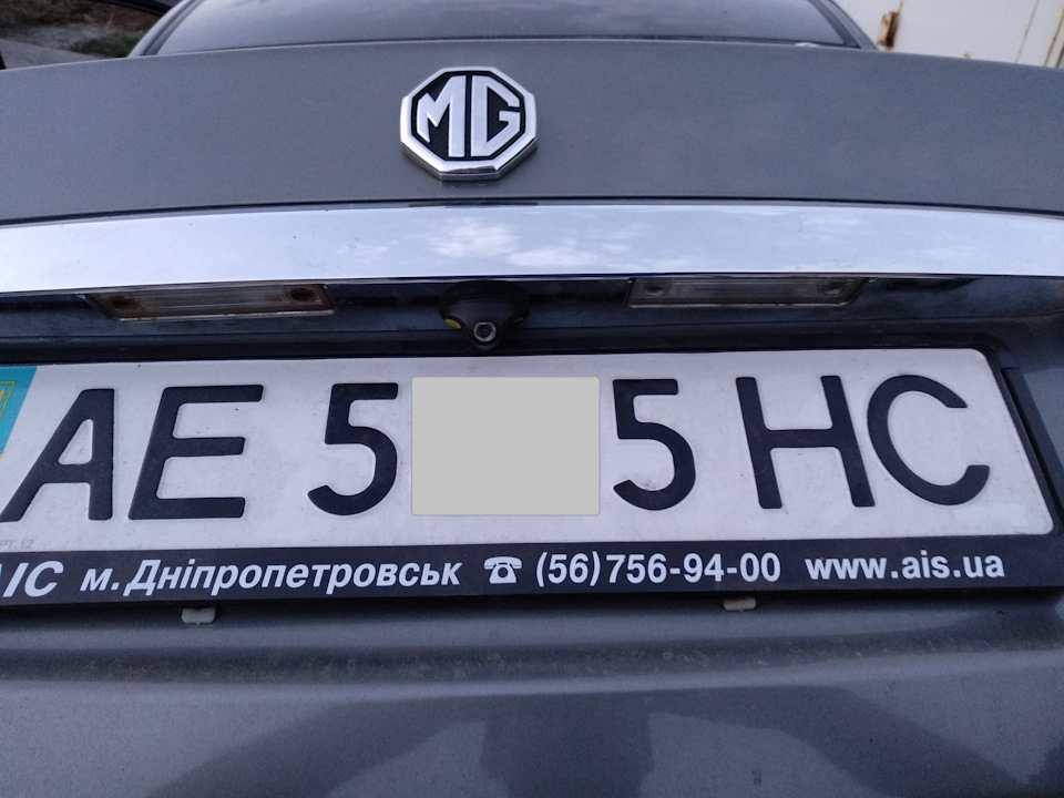 Нова камера заднього виду 5