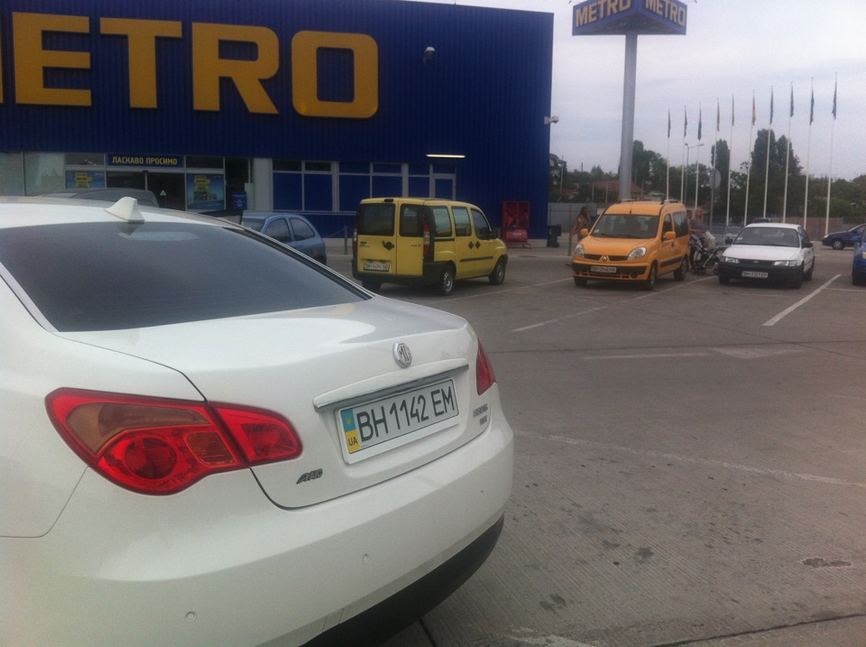 Білі рамки номерів та Реєстратор! 4