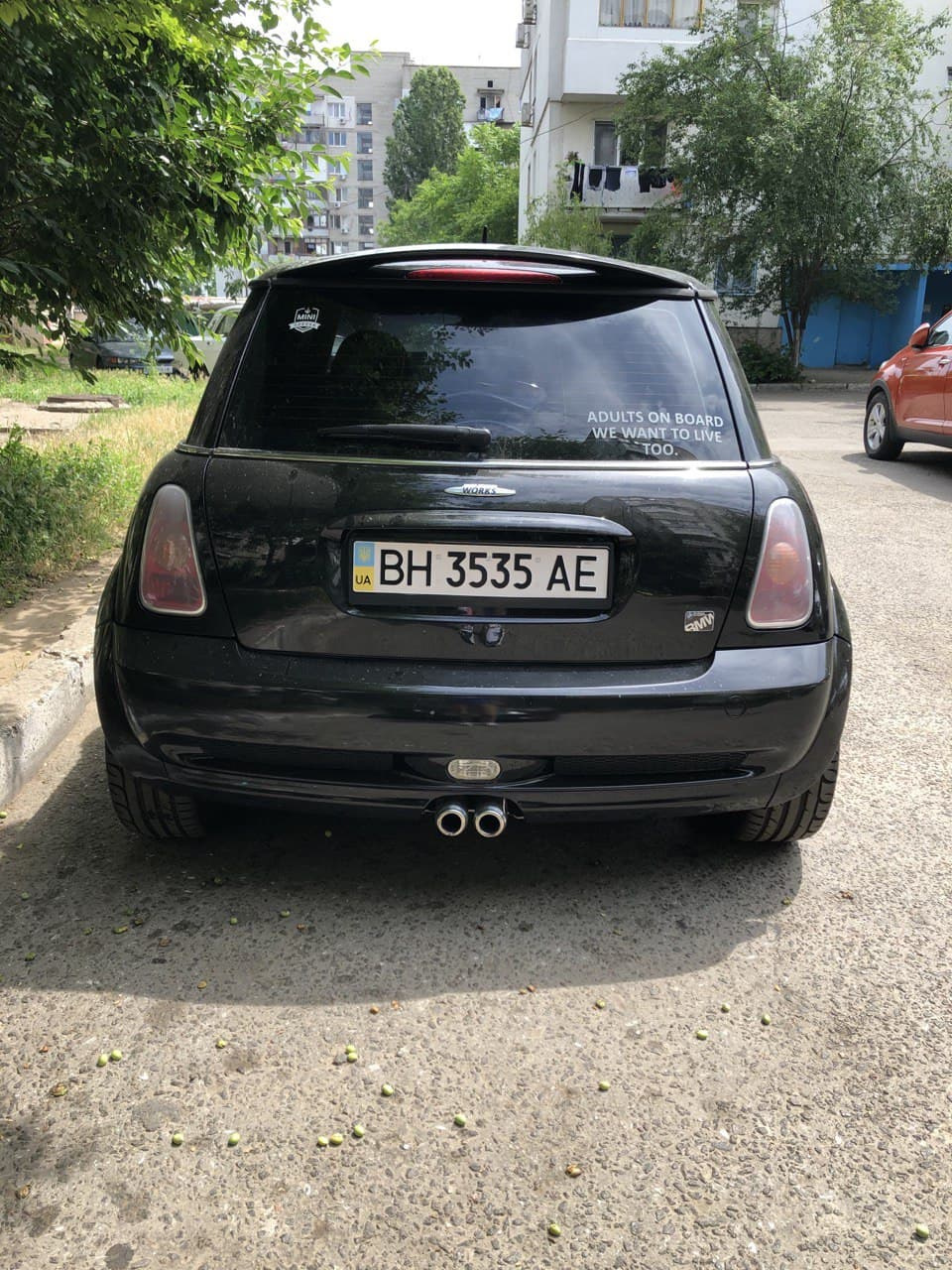 Покупка та встановлення UnionJack ліхтарів на R53 5