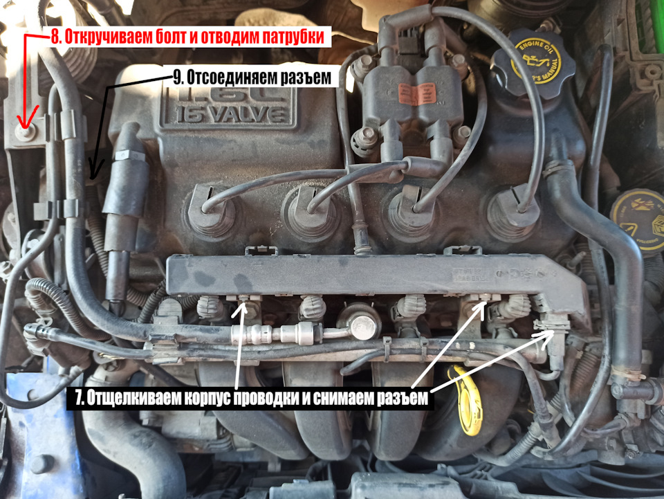 Заміна прокладки та кілець клапанної кришки Mini Cooper R50 2