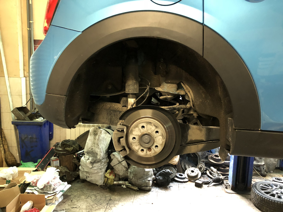 установка JCW гальм та котків TSW 2