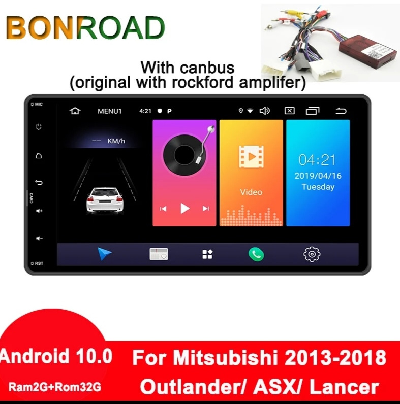 Магнітол Bonroad 2