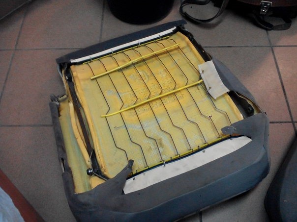 Ремонт сидінь. Частина 3. Прийшли подушки. 3
