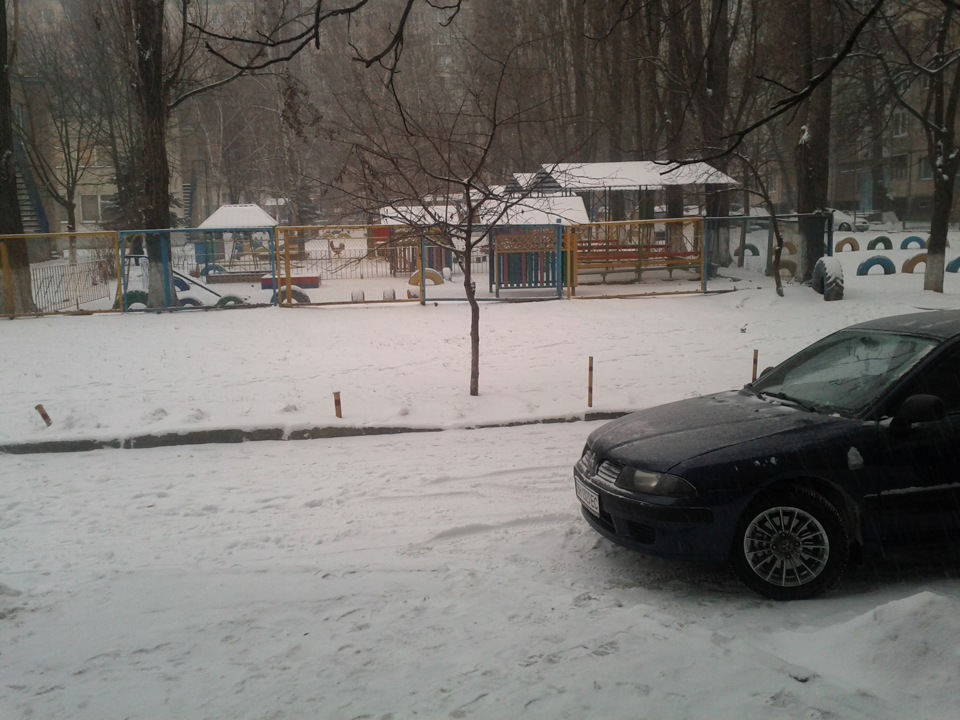 І до нас прийшов сніжок))))) 2