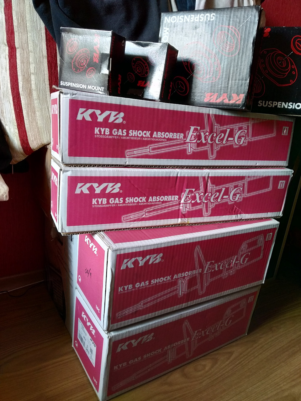 Eibach Pro Kit + нові стійки KYB 1