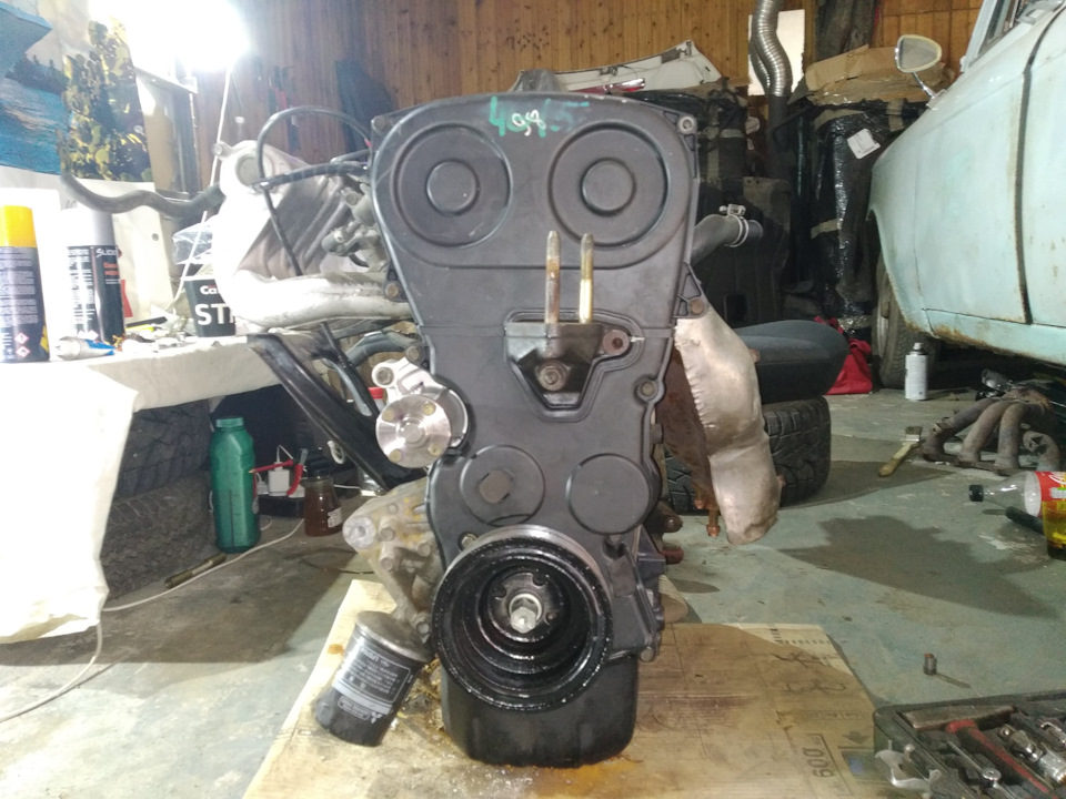 Нарешті СВАП! 4G15 DOHC 5