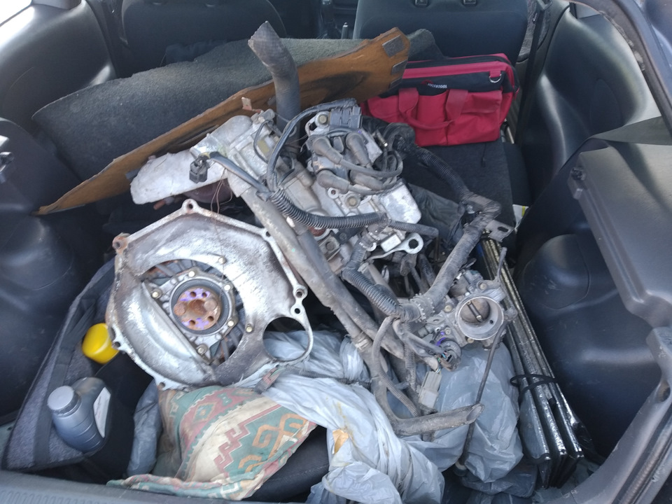 Нарешті СВАП! 4G15 DOHC 1