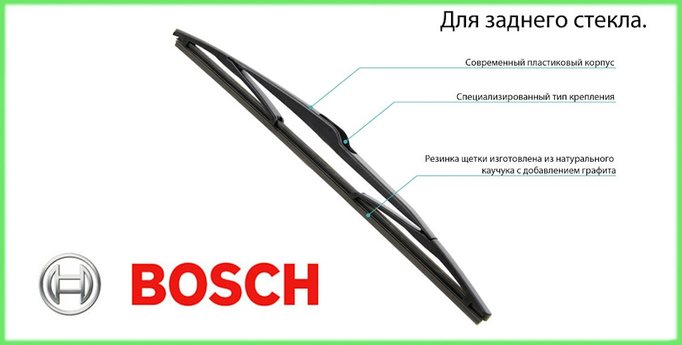 Заміна задньої щітки двірника 1