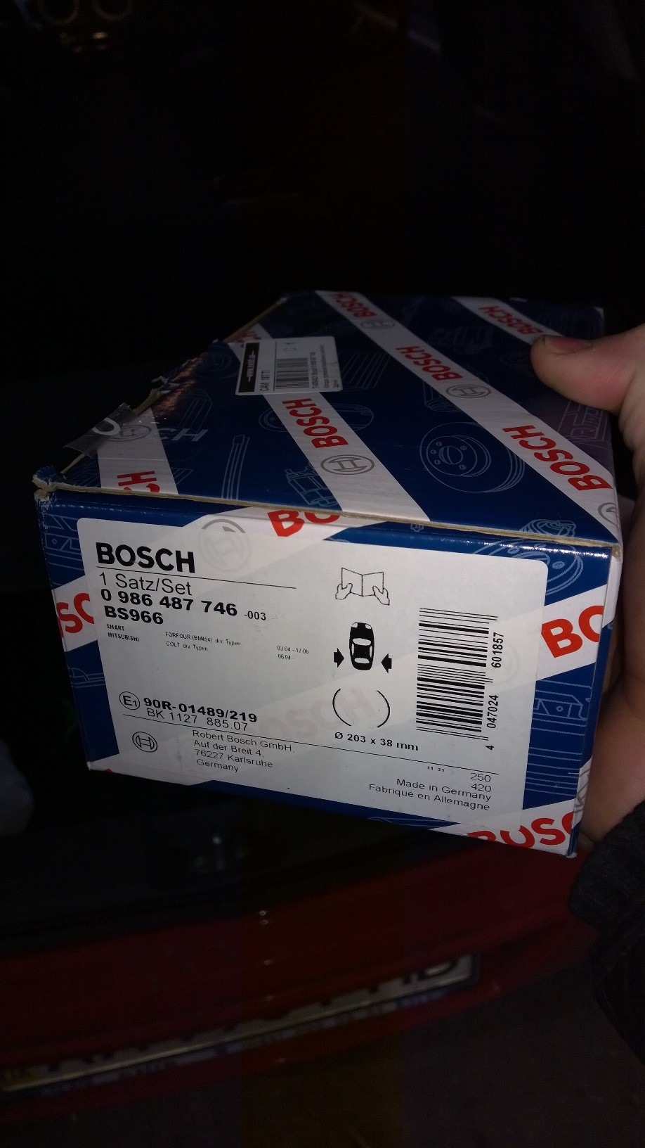 Заміна задніх колодок 1