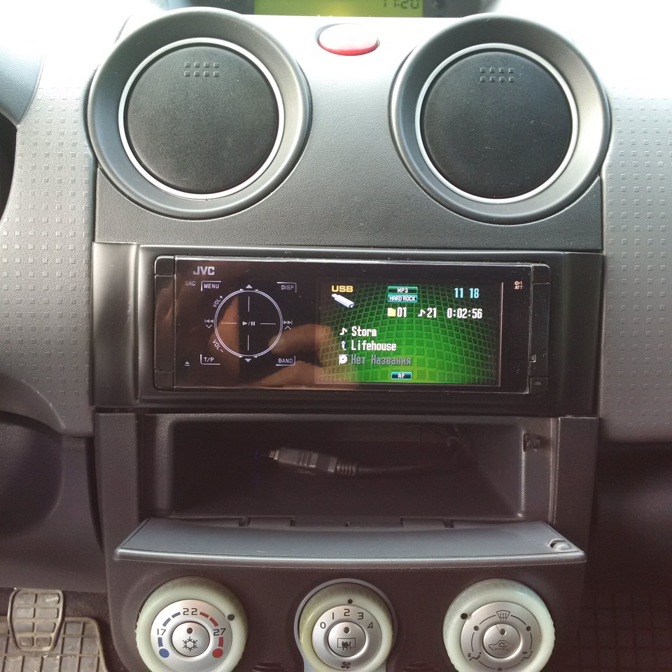 JVC вместо штатного ГУ 3