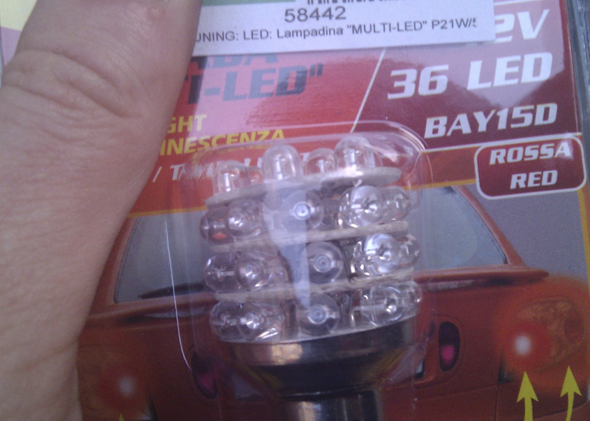 Ставимо LED у стопи 1