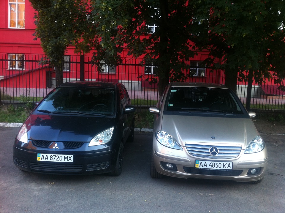 Спонтанний фотосет (Mitsubishi Colt & Mercedes A200) 4