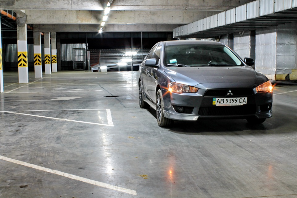 Вечірня фотосесія з Lancer X 5