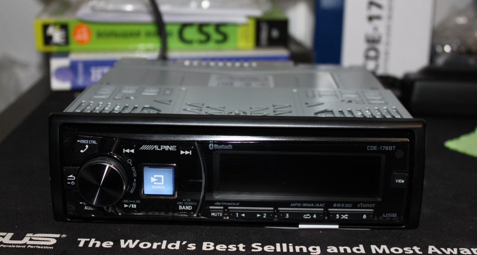 CarAudio 1.0. Початок. Покупка нового головного пристрою Alpine CDE-178BT. 5