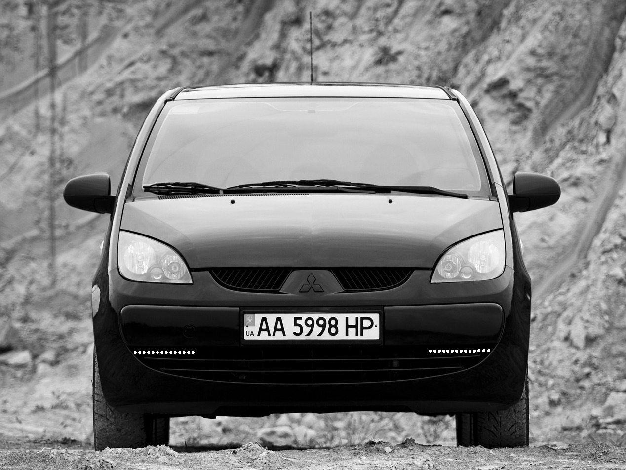 Діодна стрічка в передній бампер. Плани. 2