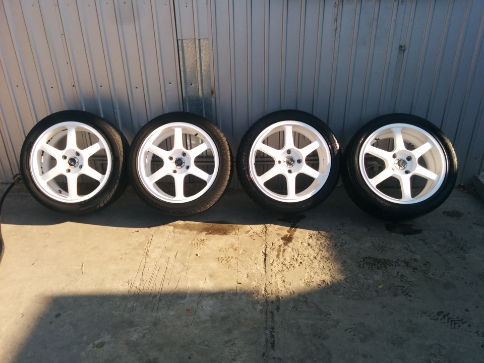 УКРАЛИ ДИСКИ З ГУМОЮ: Yokohama AVS6 R17 БІЛІ, ВЗУТТЯ В 215/45/17 1