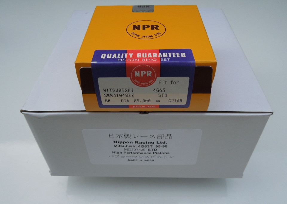 Заміна поршнів. 4g63T 2G 4