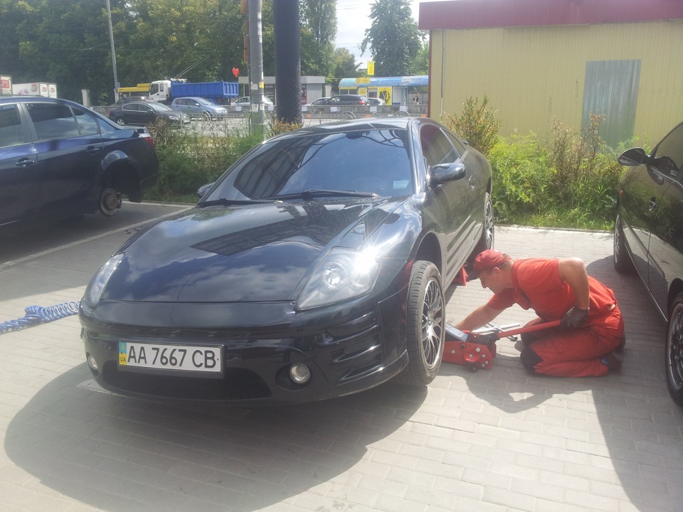 Ремонтуємо литі диски та задні важелі 2