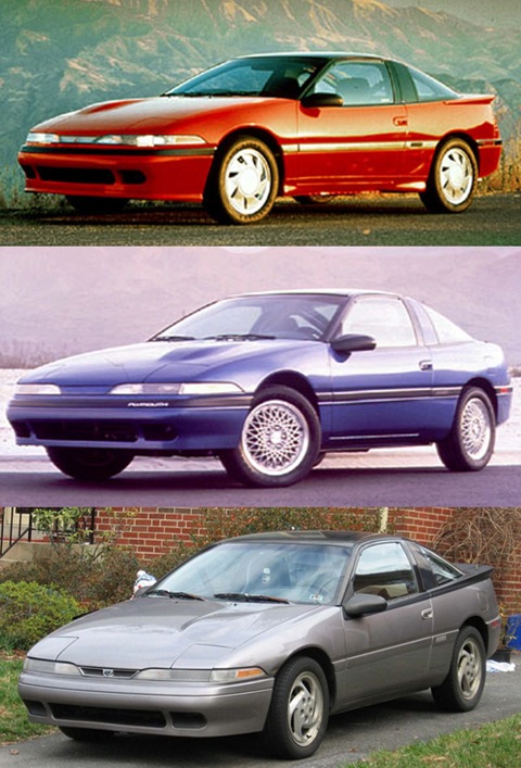 Історія Mitsubishi Eclipse у 4х поколіннях 1