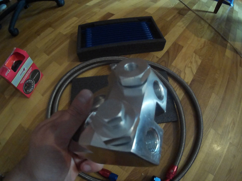 Нарешті долетів Oil Cooler Kit GPLUS і BCP Racing Cold Air Intake 3