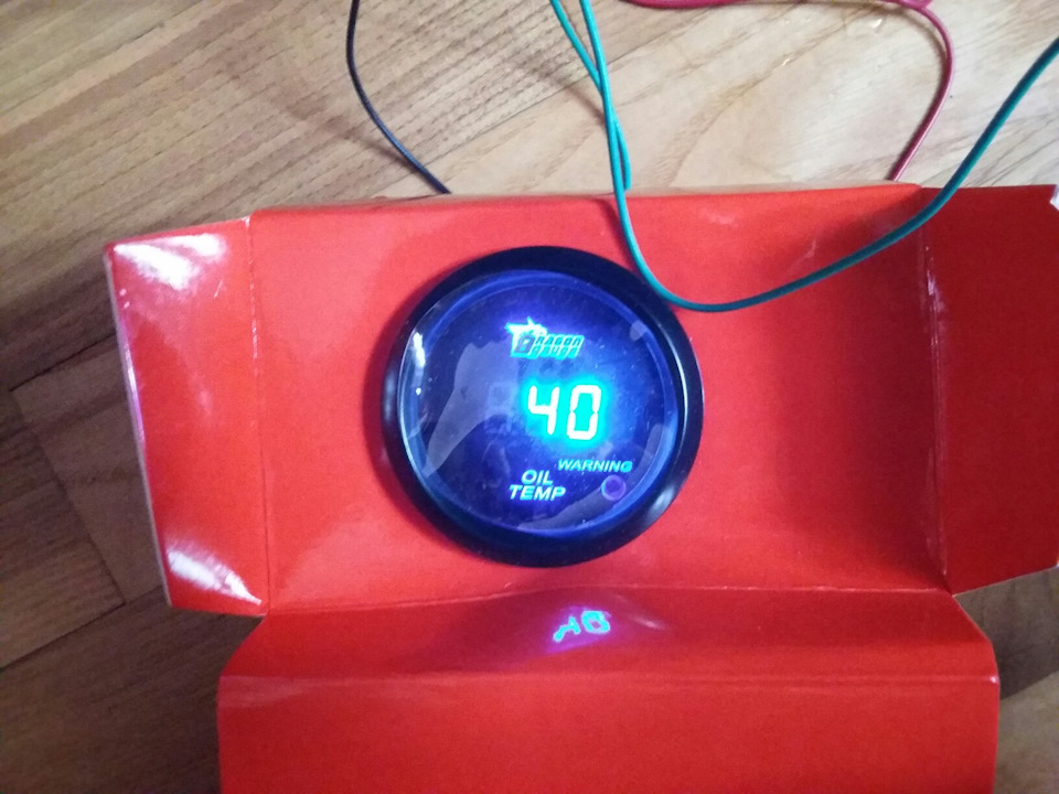 Oil temp gauge i sj4000wifi 1