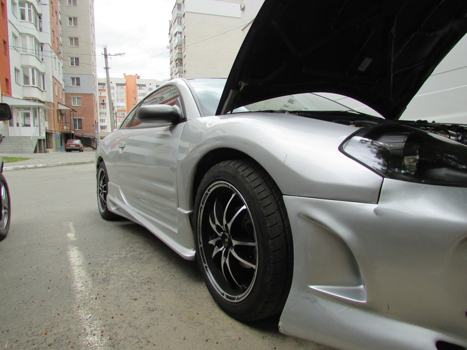 Поставлені на літо диски Dotz Tupac та BRIDGESTONE POTENZA RE002 ADRENALIN 225/45/17 4