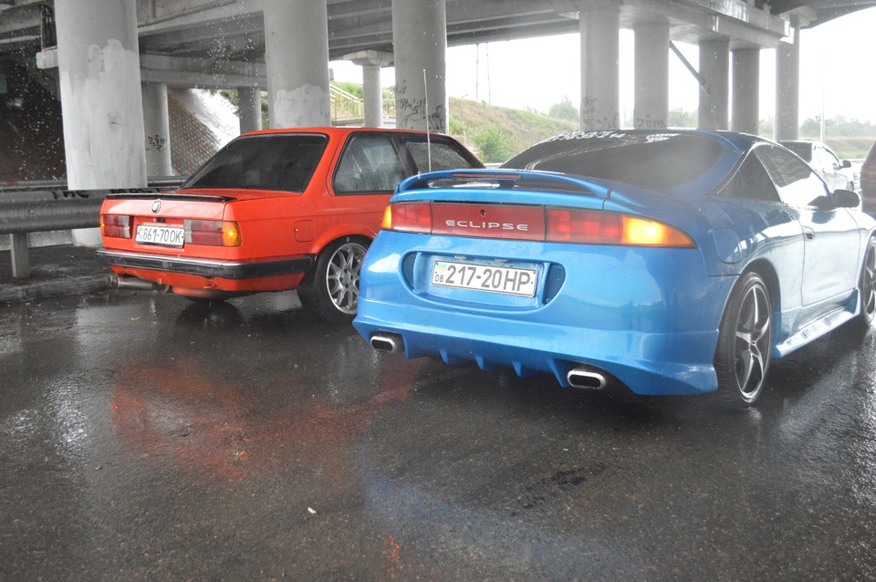 Покотушки під дощем з BMW e30 2