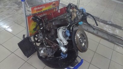 мотор від evo в eclipse 4g63t + проводка + мізки 2