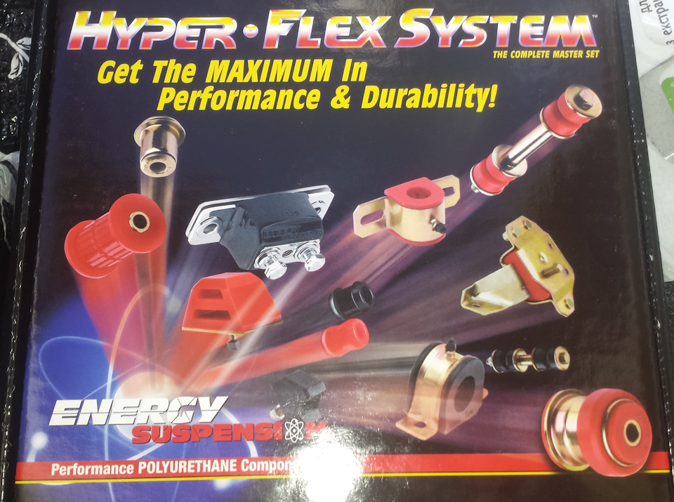 Поліуретан Energy Suspension Hyper-Flex Master Bushing Set 1