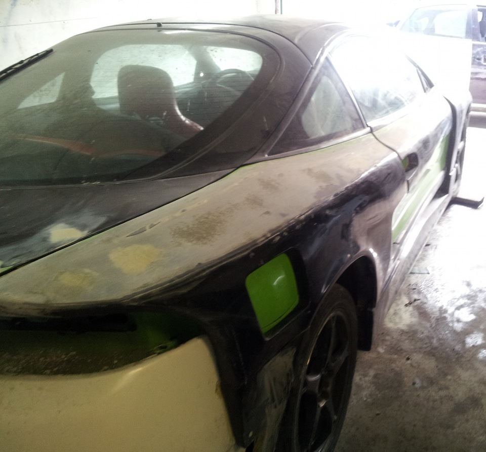 Шпаклюем WideBody NX 4