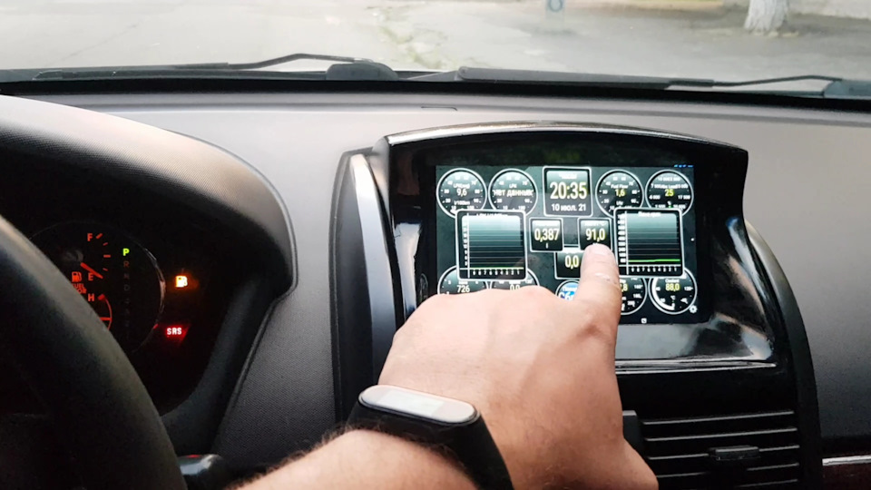 Обд, obd, налаштував температуру масла в коробці та індикатор перемикання передач 1