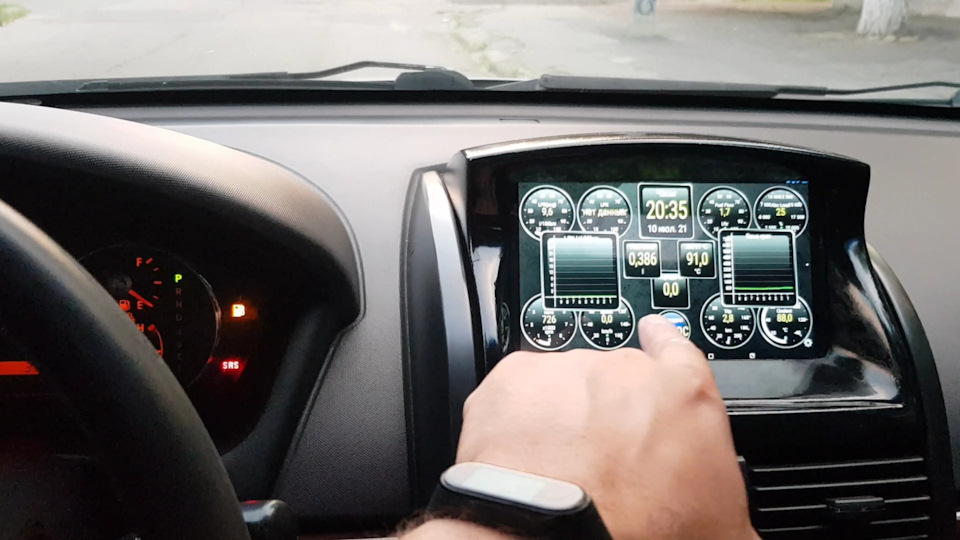 Обд, obd, налаштував температуру масла в коробці та індикатор перемикання передач 2