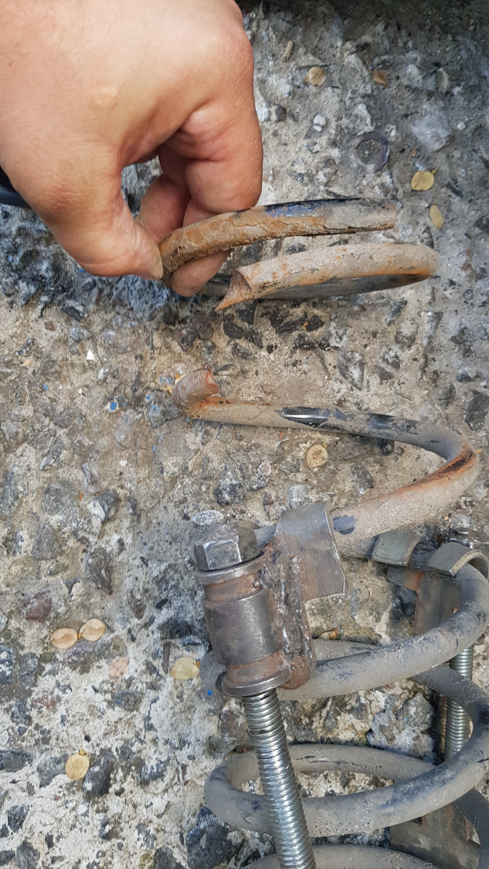 Задні пружини від Вольво 3