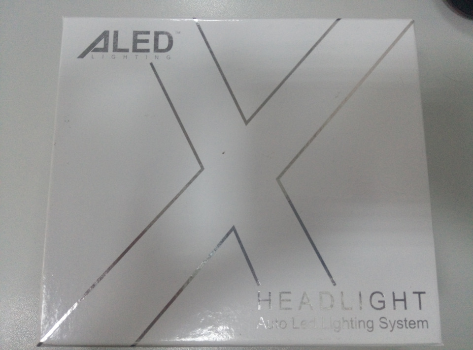 Установка LED H4 1