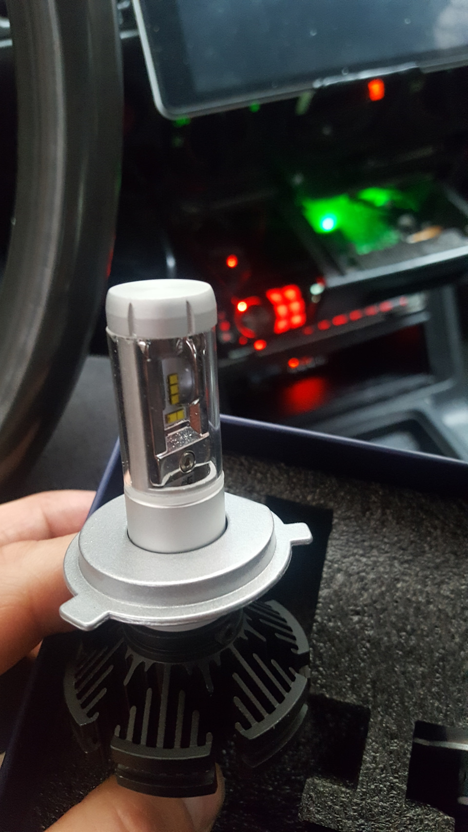 Led у фари. 2