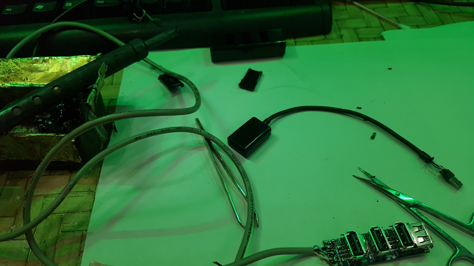 usb hab x4 в планшет. 5